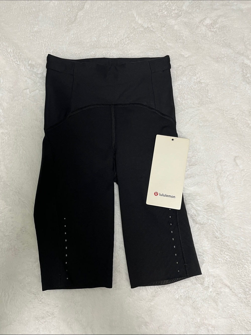 🆕Lululemon Senseknit Running HR Shorts 10” in Black , size 0